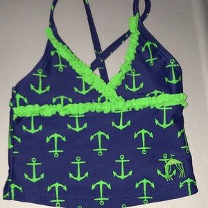 Baby Girls Nautical Bikini And Cover up